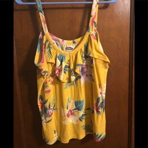 Old Navy floral tank
